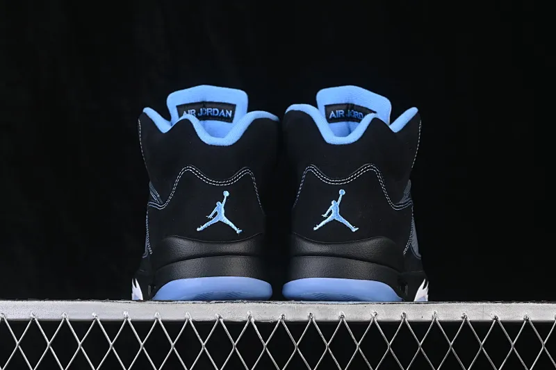 All categories Air Jordan Jordan series basketball shoes Air Jordan 5 OG version Air Jordan 5 Retro "Black University Blue" AJ5 Joe 5 University Blue DD0587-008